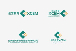 西安創(chuàng)元教育管理咨詢公司品牌形象設(shè)計